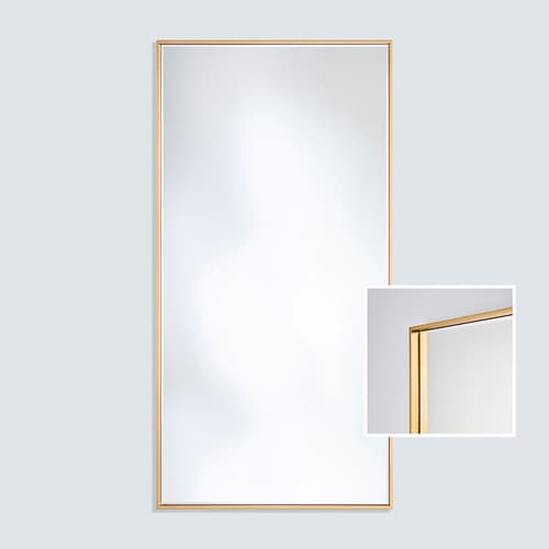 Soho Gold XL Mirror, Quick Ship