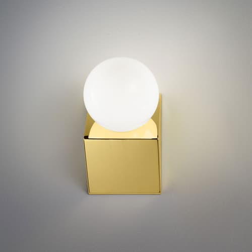 The Pekerman Project W1 Polish Brass Wall Lamp, Quick Ship