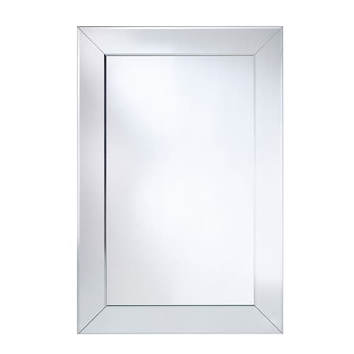 Basta Black Rectangle Mirror By FCI London