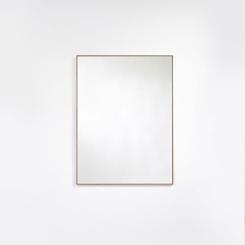 Lucka Oak Small Rectangle Mirror By FCI London