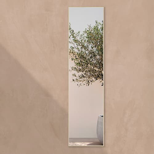 Lucka Outdoor Gold Hall Mirror By FCI London