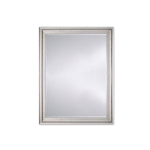 Metz Silver Rectangle Mirror By FCI London