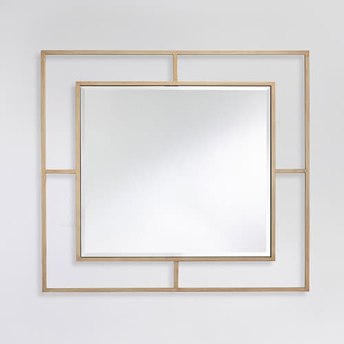 Nico Bronze Square Mirror By FCI London