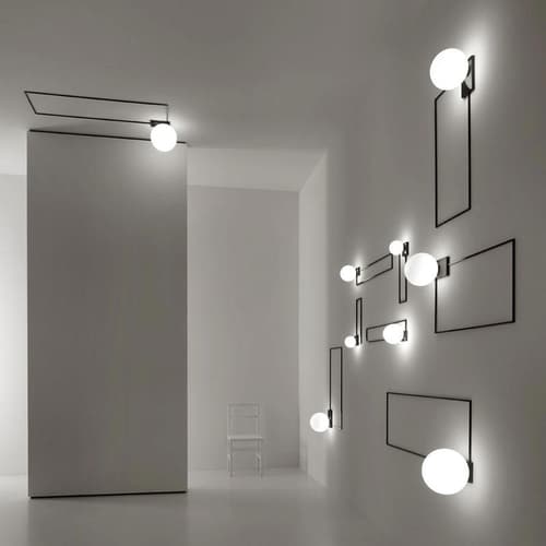 Multiple Perimeter Ceiling Lamp by Vesoi