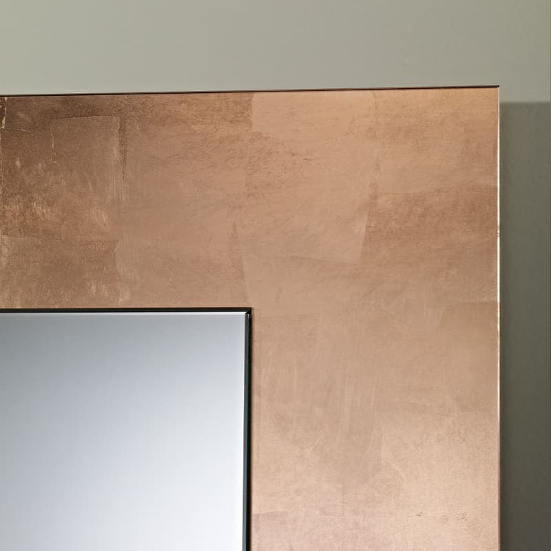 Basic Copper Rectangle Mirror By FCI London