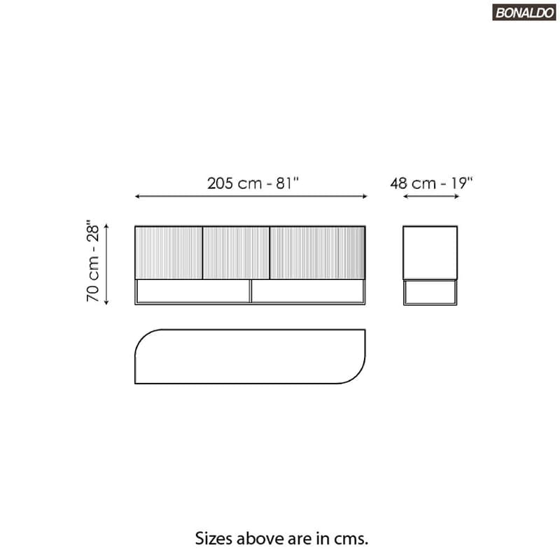 Dune Sideboard | Bonaldo | FCI London
