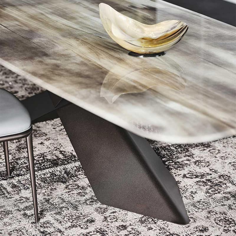 Tyron Crystalart Dining Table | Cattelan Italia | FCI London