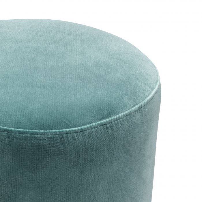 Pall Mall Deep Turquoise Footstool Eichholtz FCI London