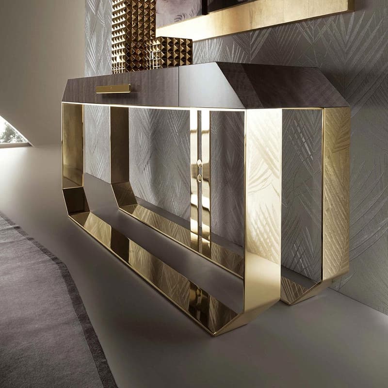 Infinity Wooden Console Table by Giorgio Collection