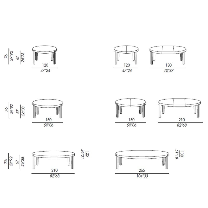 Power Dining Table | Meridiani | FCI London