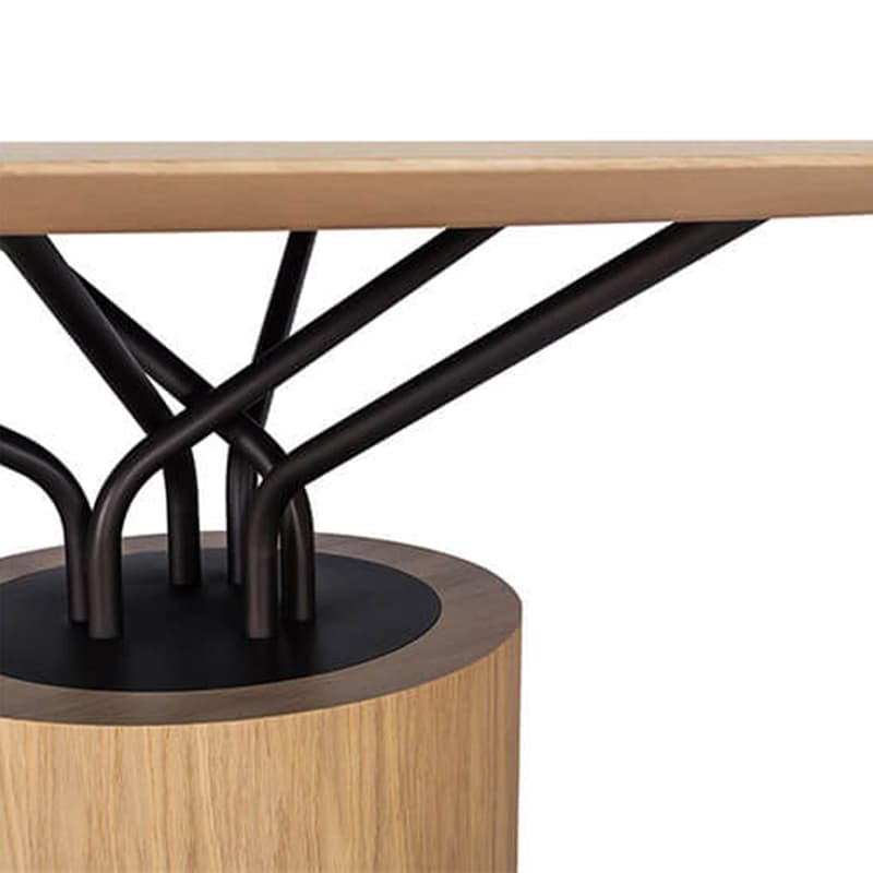 Wood-oo b 001 Dining Table by Quick Ship