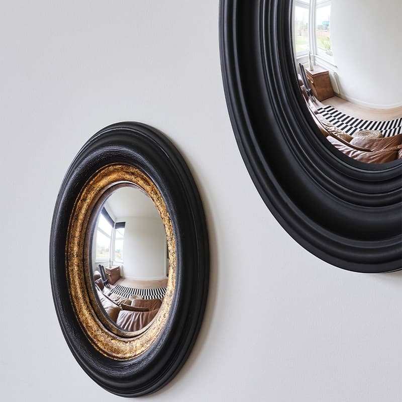 Convex Small Wall Mirror by By FCI London