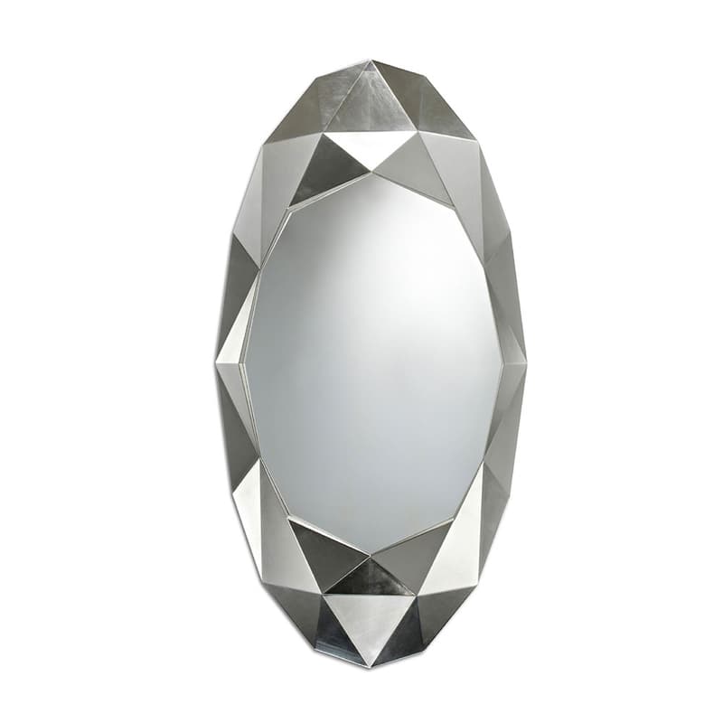 Precious Silver Wall Mirror by Reflections