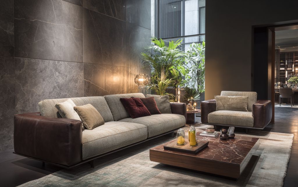 Key points for choosing between leather and fabric sofas