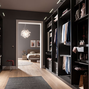 Walk In Wardrobe Showroom Fci London