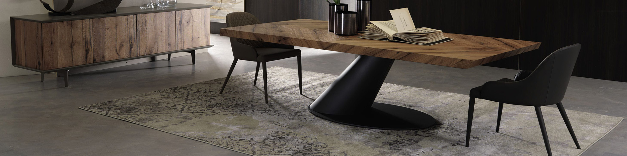 Magic Tranformable Table By Ozzio Italia