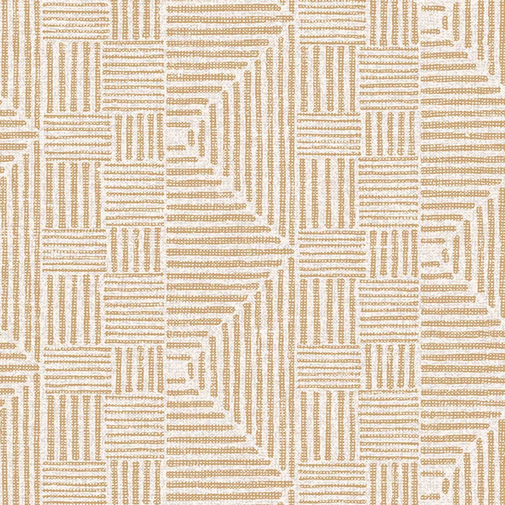 The Raffia Macramé Wall Deco - White Natural - Design Square 71 by Wallpaper  Art