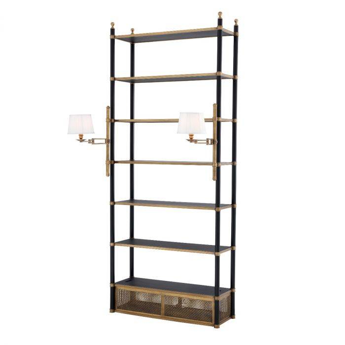 Sterling With Lights Bookcase | Eichholtz | FCI London