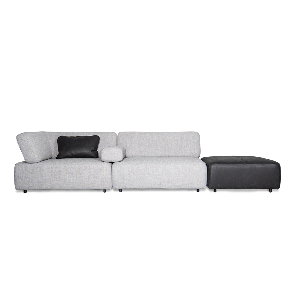 Infinity Dark Grey Sofa Quick Ship FCI London